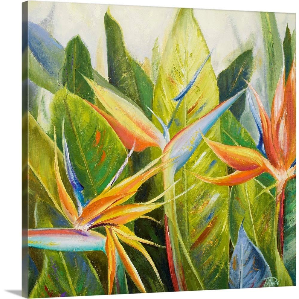 Amazon.co.jp: Patricia Pintoプレミアムシックラップキャンバス壁